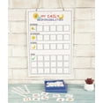 thumbnail image 2 of Inkdotpot Kids Daily Responsibility Checklist, Hanging Chore Chart- Childrens Job Poster- Morning/Evening Daily Routine- Daily Task List-KPQ, 2 of 6