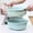 Blue, variant on sruoe Draining Basket, 2 In 1 Container with Draining Basket, Fruit Vegetable Wash Basket, Kitchen Double Layered Drain Basket Bowl Washing Colander, Basket for Hosehold, Living Room, Plastic