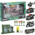 thumbnail image 3 of Juego de juguetes modelo de coche, avión de alta simulación, vehículos militares militares, juego de juguetes, modelo de coche, juguete multifuncional, 3 of 8