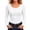 White, variant on QINGFSAP Womens Scoop Neck Long Sleeve Tops Slim Fit Solid Basic Layering Tee Shirts