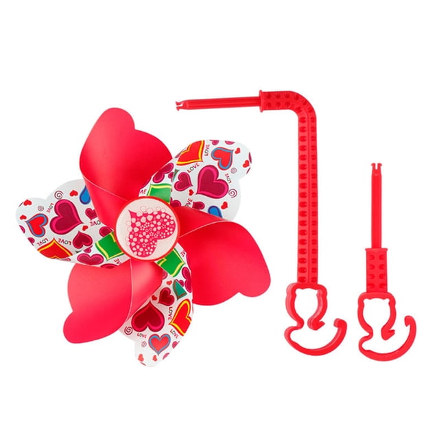 1 Ensemble de Volant de Vélo pour Enfants Fleur Roue à Picots Décorative Roue à Picots de Vélo pour Enfants Décorations de Vélo