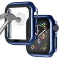 thumbnail image 1 of Apple Watch Case for Apple Watch 40MM Series 6/5/4/SE with Built-in Tempered Glass Screen Protector, All-Around Ultra-Thin Bumper Full Cover Hard PC Protective Case for iWatch, 1 of 5