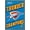 Barnwood Framed Version, variant on NBA Oklahoma City Thunder - 2025 NBA Finals Team Logo Wall Poster, 22.375" x 34" Framed