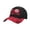 czb# Watermelon Red1028, variant on Hats For Men Vintage Distressed Washed Letter Embroidery Curved Brim Baseball Caps Fashionable Outdoor Sunbonnet Trucker Cap Unisex Lightweight Casual Classic Headwear,Watermelon Red,One Size