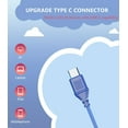 thumbnail image 2 of Upgrade USB Type C Kids Headphone for School, 94dB Safe Volume Limited, HD Stereo Sound, Foldable Lightweight On-Ear Headphones for Boys/Girls/Students/Tablet/Travel-Red, 2 of 7