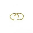 thumbnail image 3 of jiaroswwei 2Pcs Stainless Steel Nose Ring Open Hoop Earrings Unisex Body Piercing Jewelry, 3 of 7