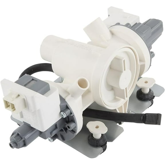 Whirlpool W11458345 Genuine OEM Washer Drain Pump Replacement Part - Replaces W10918608, W11316609, and W11319789