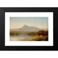 thumbnail image 2 of Sanford Robinson Gifford 14x11 Black Modern Framed Museum Art Print Titled - Mountain&nbsp;Landscape (19th&nbsp;Century), 2 of 5