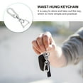 thumbnail image 2 of LABRIMP 4Pcs Zinc Alloy Key Chain for Men 8 Shaped 3.5X0.9In, 2 of 8