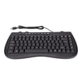 thumbnail image 2 of Clavier USB, Clavier 87 Touches Petite Langue Interface USB pour Maison pour Bureau Anglais, Arabe, 2 of 8