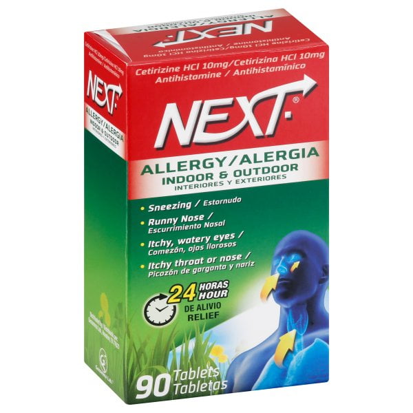NEXT ALLERGY  - 24 Hour Allergy Relief Tablets - 90 Tablets