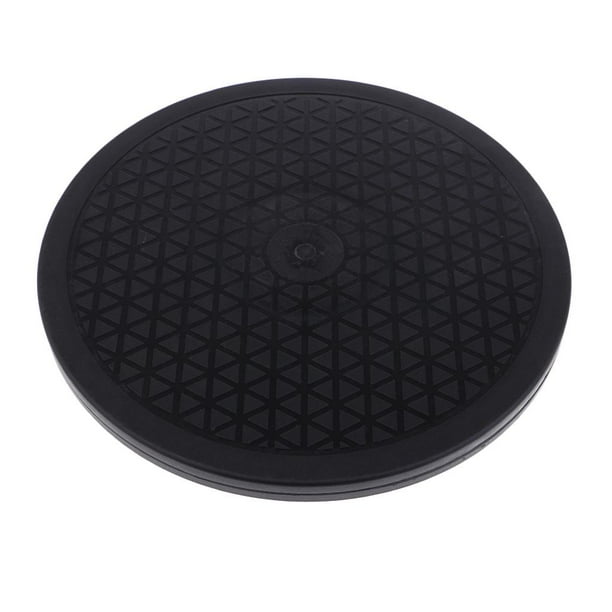 Tocadiscos Giratorio Suave de 25 Cm de Diámetro: para Cabinas de Pulverización de Pasatiempos, Herramientas de Escultura de Cerámica de Arcilla, Proye Macarena Plato giratorio de plástico