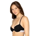 thumbnail image 2 of fresh collection by Fruit of the Loom Cotton Demi Push-Up Bra, 2 of 10