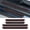 Black/Red, variant on 4PCS Car Door Sill Protector, Anti-Scratch Car Door Edge Guard, Waterproof Door Sill Stickers, Front/Rear Door Step Guard, Door Entry Guard Decoration Accessories for Car Truck SUV (Black/Red)
