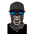 thumbnail image 3 of Máscara de tubo 3D sin costuras para protección contra el viento y el polvo, bandana para hombres y mujeres, máscara de esqueleto transpirable fina y duradera, motocicleta, ciclismo, pesca, ciclismo Adepaton  2033279-4, 3 of 9