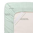 thumbnail image 3 of Sweet Home Collection 1500 Series Bed Sheets - Extra Soft Microfiber Deep Pocket Sheet Set - Mint, RV Queen, 3 of 6
