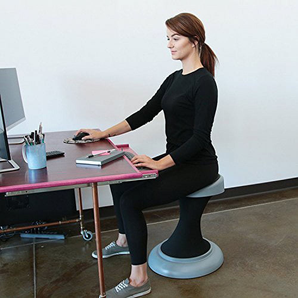 EzHula Fitness Chair Great way to get into shape at home or while at work in office Stay Fit Healthy the EZ Way Enhances Body Balance