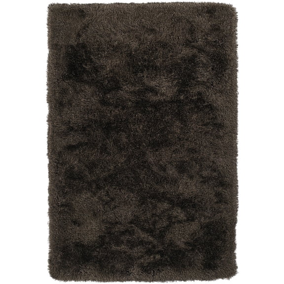 Dalyn Impact Area Rug IA100 Ia100 Chocolate Chocolate Shag Plush 2' x 3' Rectangle