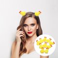 thumbnail image 3 of 10pcs Easter Hair Clips Small Chicken Hair Clips Easter Hair Styling Tools Kids Hair Accessories, 3 of 8