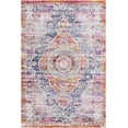 thumbnail image 2 of Rugs.Com Budapest Collection Area Rug ‚Äì 5' x 8' Red Low-Pile Rug Perfect For Bedrooms, Dining Rooms, Living Rooms, 2 of 4