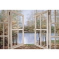 thumbnail image 3 of Romanello, Diane 14x11 Black Modern Framed Museum Art Print Titled - Autumn Woods, 3 of 5