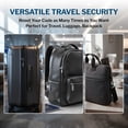thumbnail image 6 of Forge TSA Approved Luggage Locks - Black 4 Pack - Lifetime Warranty, Easy Read Dials, Open Alert Indicator, Alloy Body, 6 of 8