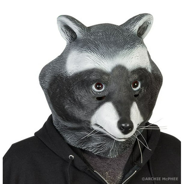 Raccoon Adult Latex Mask