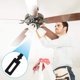 thumbnail image 5 of Juego de 8 Juegos de Equilibrio de Aspas de Ventilador de Techo El Kit de Equilibrio de Peso del Ventilador Incluye Clip de Equilibrio Y Peso de 5 de Metal Autoadhesivo, 5 of 5