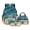Beach Turtle Starfish, variant on Xoenoiee Bee Honeycomb Print School Backpack for Kids Teens Lightweight Schoolbag Bookbag with Lunchbox and Pencil Case, 3 Piece School Backpack Set Back to School Gifts to Boys and Girls
