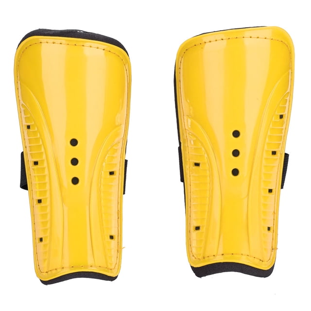 1 par de espinilleras deportivas de fútbol para niños y adultos, espinilleras de balón de fútbol, Protector de piernas amarillo YUNYI BRAND Deportes