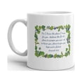 thumbnail image 2 of For I Know the Plans I Have for you declares the Lord Plans to give you hope and a future Coffee Tea Ceramic Mug Office Work Cup Gift 11oz, 2 of 3