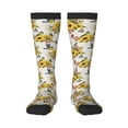 thumbnail image 2 of Picia Women Crew Soft Moisture-wicking Socks Bird Sunflowers Pattern Design Cotton Socks, One Size fit All, 2 of 9
