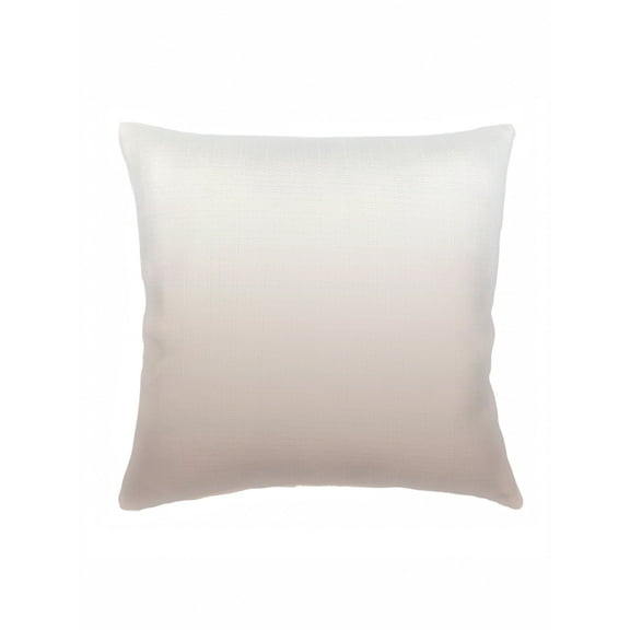 Beige Ombre Linen Pillow 20x20 Down