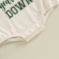 thumbnail image 6 of Bagilaanoe Newborn Baby Girl Boy Rompers Letter Print Short Sleeve Bodysuits 3M 6M 12M Infant Casual One Piece Short Jumpsuit, 6 of 6