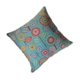 thumbnail image 3 of Funda de almohada cuadrada de lino de algodón Funda de cojín con cremallera invisible Funda de almohada para sofá y silla Kearding HA7630-00B, 3 of 6