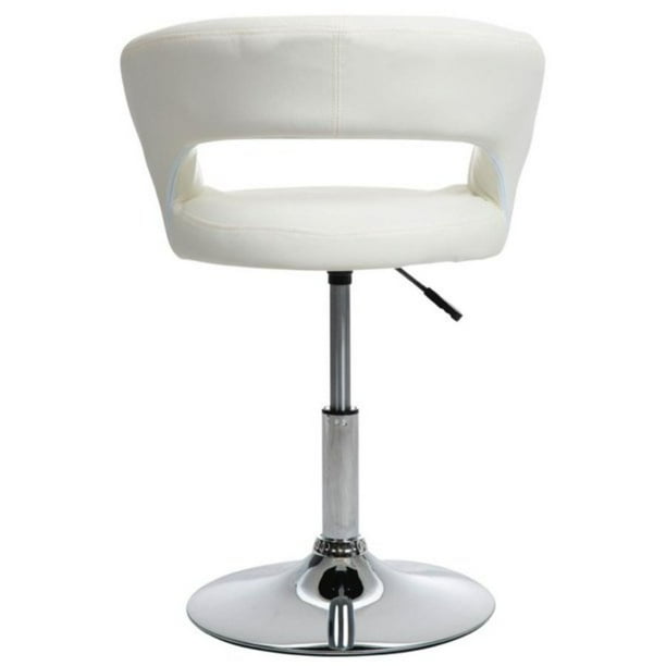 Impressions Vanity Giselle Contemporary Swivel Vanity Chair Makeup Vanity Desk Chair Soot Velvet