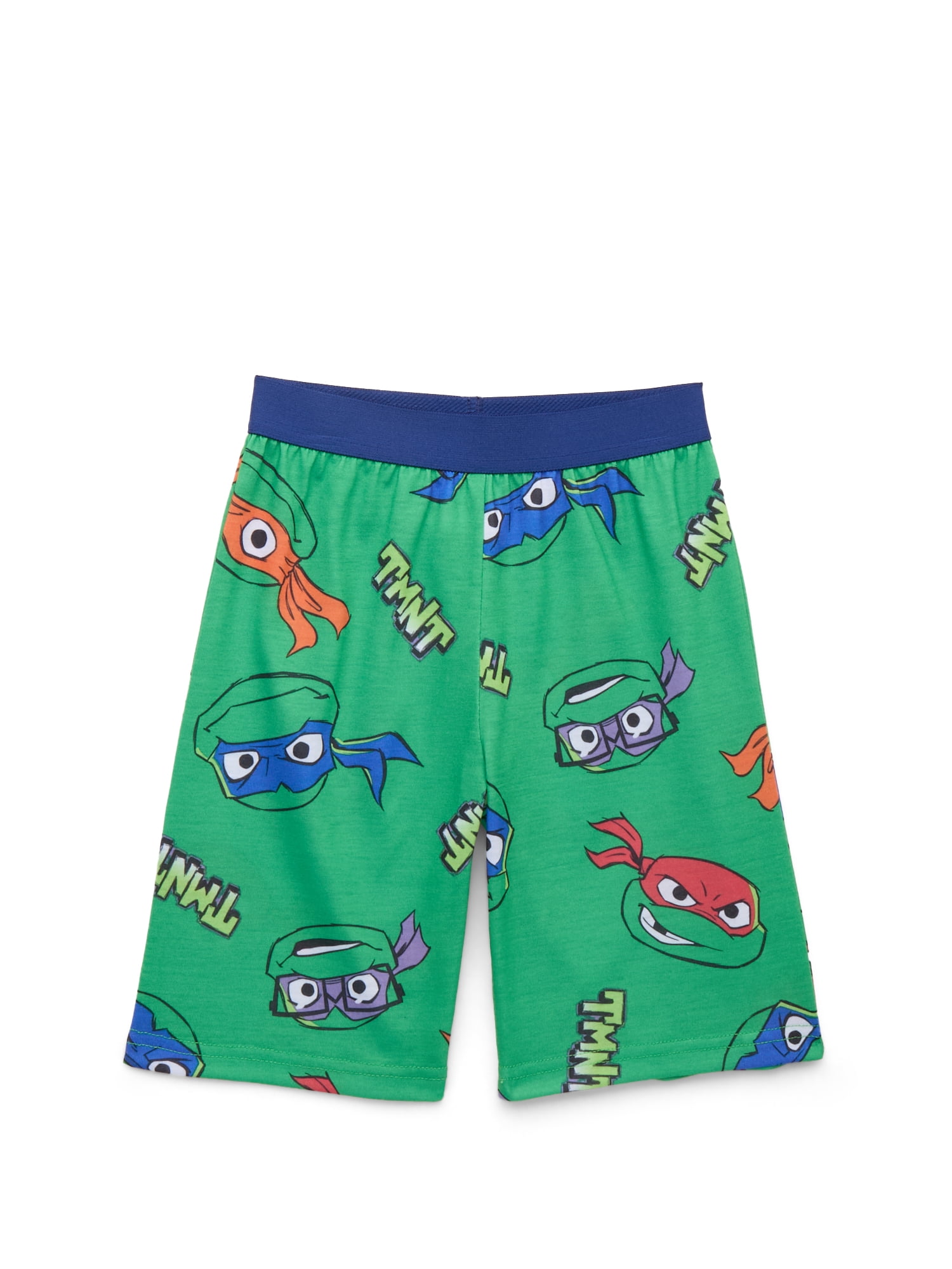 Teenage Mutant Ninja Turtles Boys Graphic Print Tee and Shorts Sleep Set, 2-Piece, Sizes 4-12
