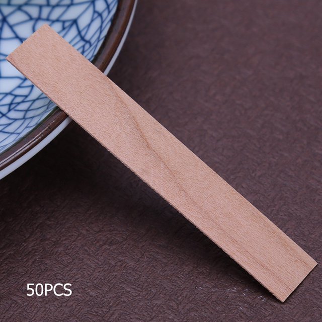 Suministros Para Hacer Velas 50 mechas de madera para velas, suministros para hacer velas de cera de soja o palma (2)