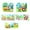 A, variant on Soft Baby Bath Book Fun Educational Toy Bath Book + Waterproof Plastic Coated