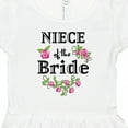 thumbnail image 4 of Inktastic Niece of the Bride Roses Girls Toddler Dress, 4 of 5
