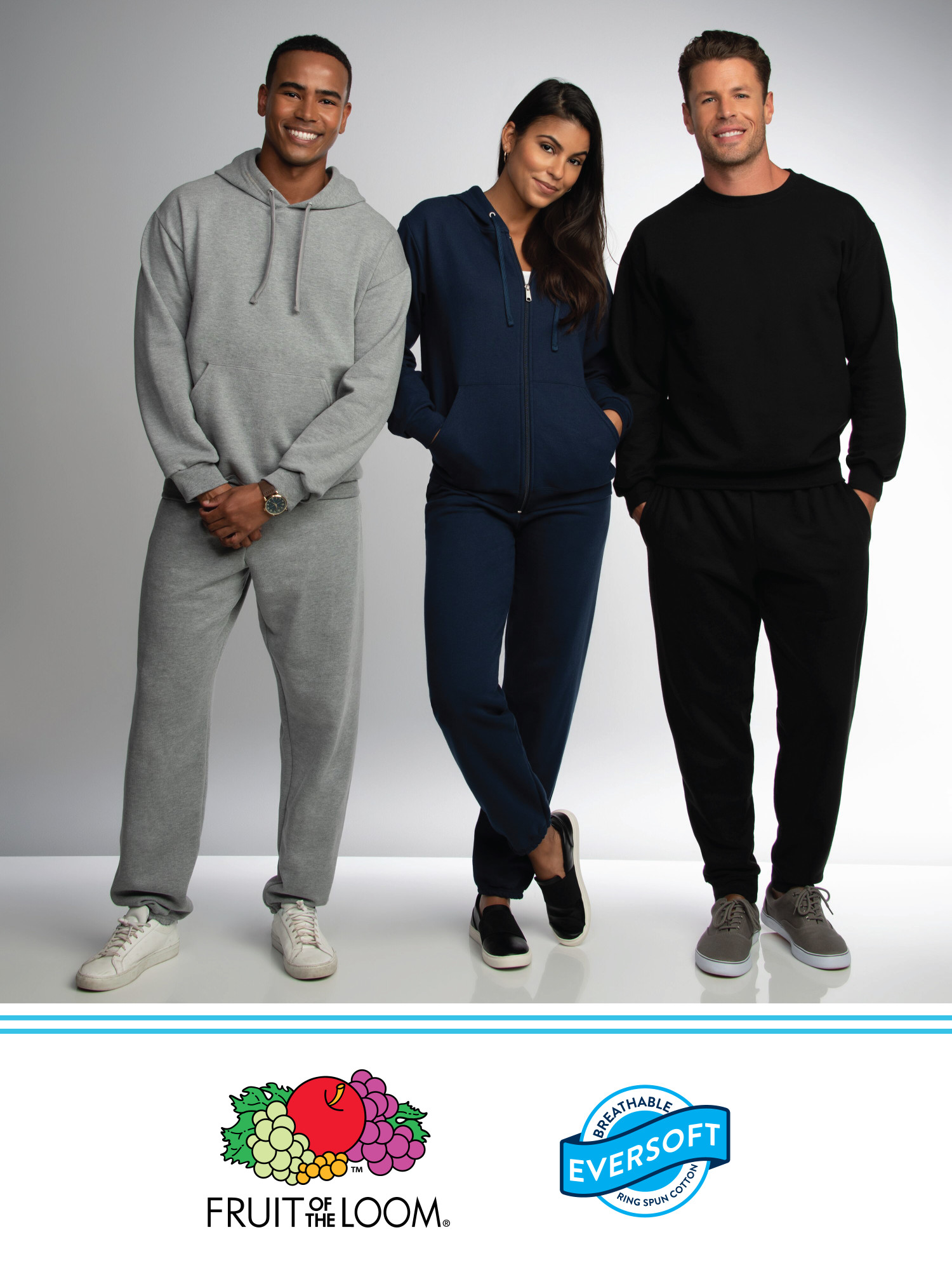 Fruit of the Loom Men's EverSoft Fleece Crew Sweatshirt photo 6