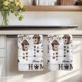 thumbnail image 7 of Sweet Home Kitchen Towels Set of 1, Western Stars Bird Houses White Wood Plank Absorbent Dish Towels for Kitchen, Microfiber Hand Towel, Quick Drying Tea Towel for Cleaning Decorative Dishcloths, 7 of 7