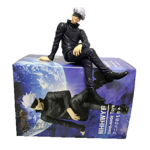 Figurilla de Dessin Animation Jujutsu Kaimmense de 24cm, Modèle d'Action Gojo Satoru, Itadori Yuji, Fushigflats Megumi, 1528#12 cm con caja al por menor2 zhangyuxiang unisex