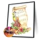 thumbnail image 2 of DIY diamante pintura instrumento musical flor completo redondo taladro mosaico 30x40cm Likrtyny Arte deco, 2 of 9