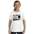 thumbnail image 4 of How I Roll Funny Bowling Ball Pun Crewneck T Shirts Boy Girl Teen Brisco Brands M, 4 of 6