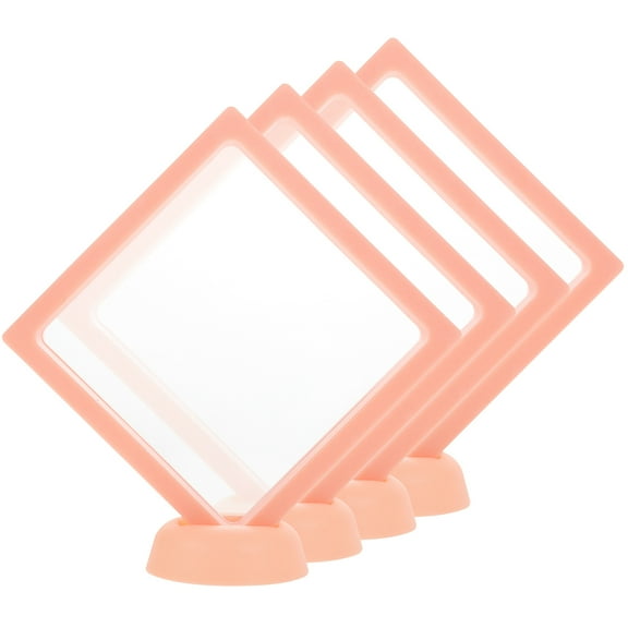 Homoyoyo Transparent Display Case for Collectibles, Easy to Use, 4 Sets, Protective Storage Boxes