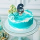 thumbnail image 4 of Sparkling Birthday Digital Candle | Blue Number 0-9 Wax Candle | Party Cake Topper | Eye-Catching Sequins Theme Decoration | 1 Pack | 7x4cm | Cupcake Accessory, 4 of 6
