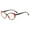 Black and Red, variant on Women's Red Cat Eye Reading Glasses 2.50 Spring Hinge Plastic Lightweight Readers +2.50