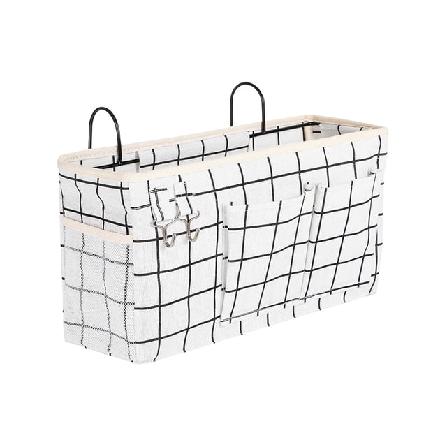 Cesta de Almacenamiento Colgante la Litera Superior Del Dormitorio Ha Aumentado el Tamaño de las Bolsas de Almacenamiento Junto a la Cama Y las Bolsas Colgantes, Y una Cesta de Almacenamiento de Tela