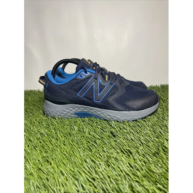 New Balance Mens 410 V7 MT410LB7 Blue Running Shoes Sneakers Size 8 4E Worn Once